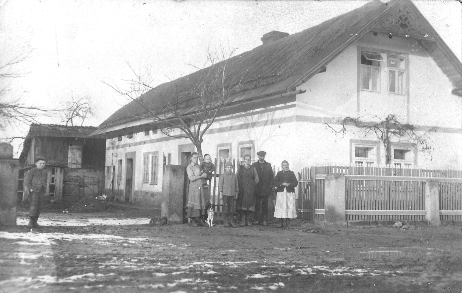 Domek Siebrových na návsi